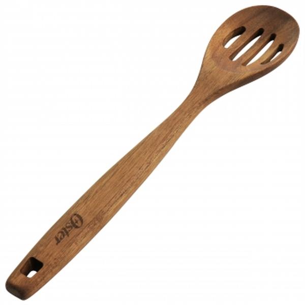 Picture of Oster 126351.01 Acacia Wood Slotted Spoon Cooking Utensil