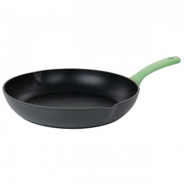 Picture of Oster 127541.01 9.5 in. Rigby Aluminum Nonstick Frying Pan with Pouring Spouts, Green