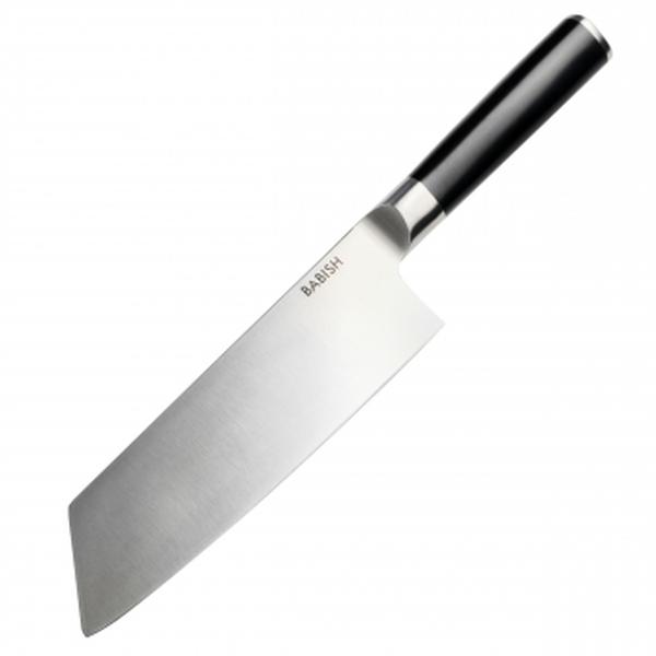 Picture of Babish 131295.01R 7.5 in. High-Carbon Stainless Steel Full Tang Clef Knife, Black