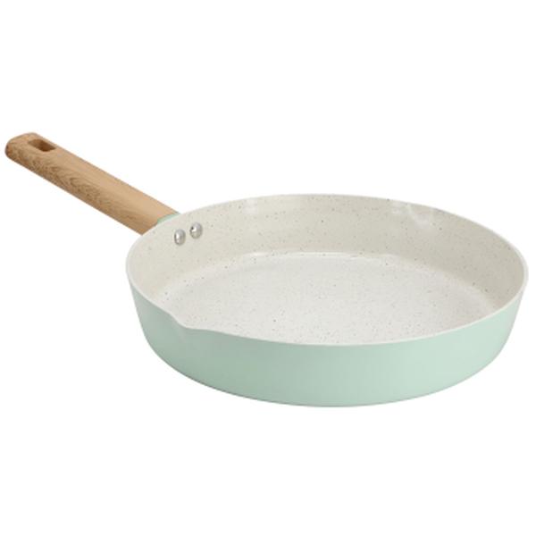 Picture of Gibson Home 137729.01 11 in. Marbleton Ceramic Nonstick Aluminum Frying Pan&#44; Mint