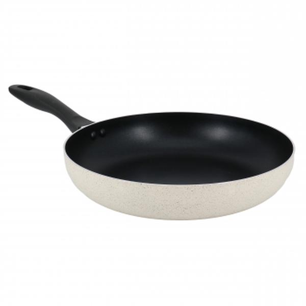 Picture of Oster 140517.01 12 in. Clairborne Round Nonstick Aluminum Frying Pan, Linen
