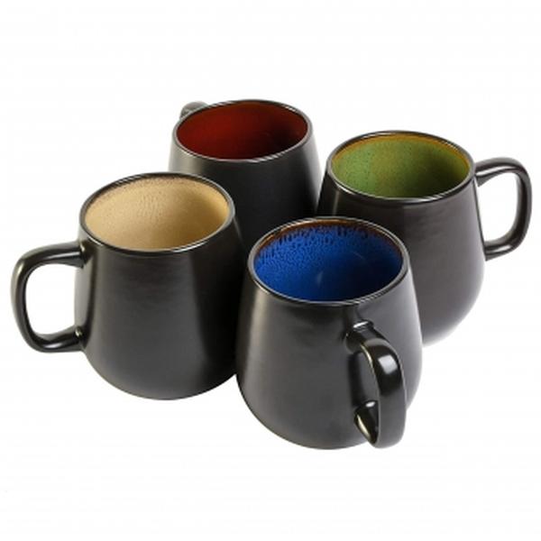 Picture of Gibson Home 92955.04RM 20 oz Soho Cafe Sto are Mug Set, Assorted Color - 4 Piece