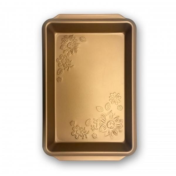Picture of Gibson Home 120787.01 13.75 in. Country Kitchen Embossed Carbon Steel Roaster Pan&#44; Copper