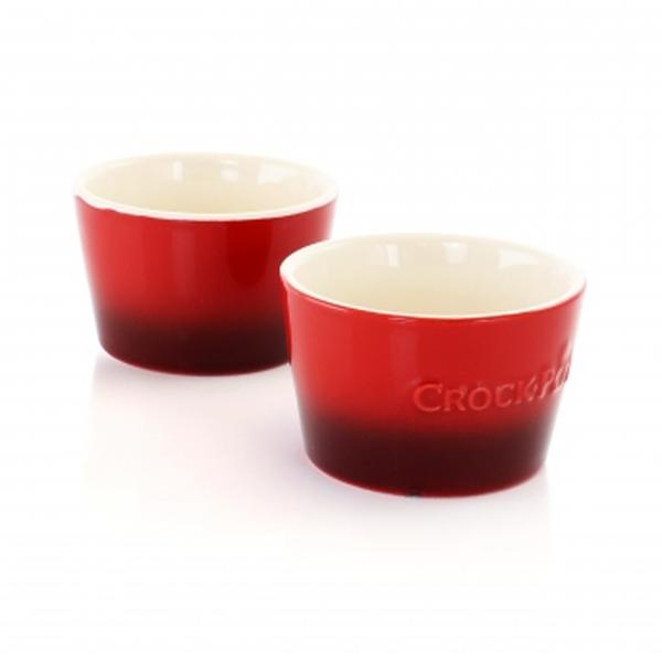 Picture of Crock Pot 124394.02 8 oz Artisan Sto are Ramekin Set&#44; Red - 2 Piece