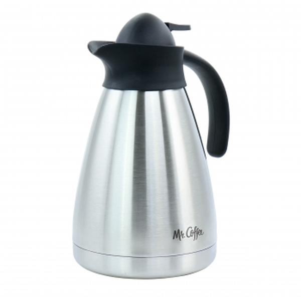 Picture of Mr. Coffee 127072.01 1 qt. Olympia Insulated Stainless Steel Thermal Coffee Pot