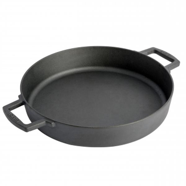 Picture of Babish 131311.01R 13 in. Pre-Seasoned Cast Iron Everyday Pan&#44; Black