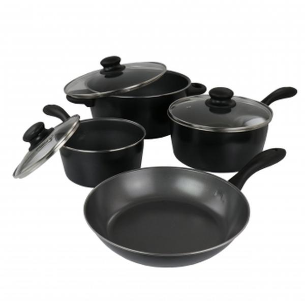 Picture of Gibson Home 127763.07 Armada Carbon Steel Cookware Set - 7 Piece