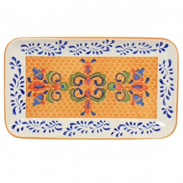 Picture of Laurie Gates 130974.01RR Hand Painted Tierra Sto are Serving Platter