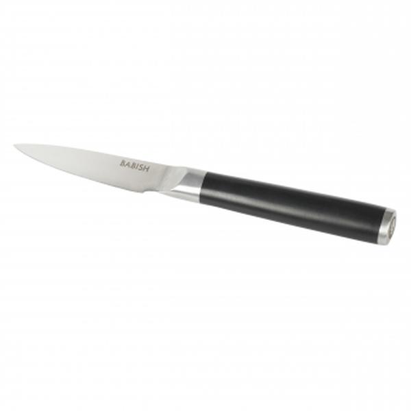 Picture of Babish 135443.01R 3.5 in. High-Carbon Stainless Steel Full Tang Paring Knife, Black