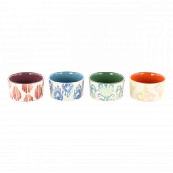 Picture of Spice by Tia Mowry 136557.04 6.5 oz Round Sto are Ramekin Set - 4 Piece