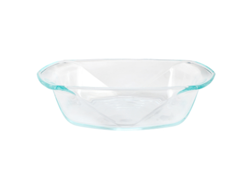 Picture of Soho Lounge 144697.01 10 x 5.9 in. x 2.6 in. Carnegie Hill Tempered Glass Loaf Pan with Built-in Handles