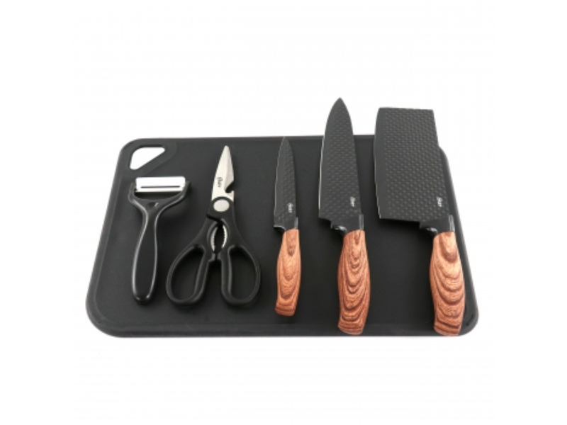 Picture of Oster 134816.06 Gunderson Stainless Steel Cutlery Set&#44; Black - 6 Piece