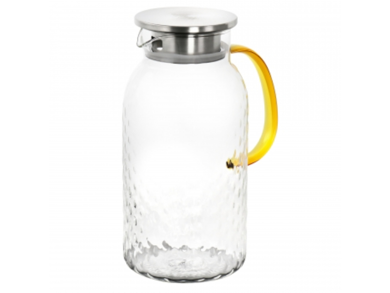 Picture of Mr. Coffee 136629.01 62 oz Heat Resistant Borosilicate Glass Pitcher with Strainer Lid