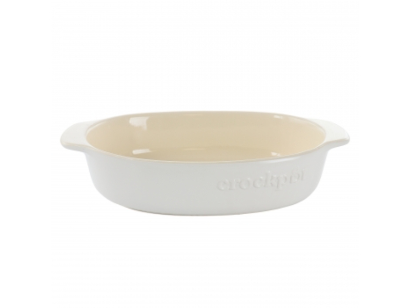Picture of Crock Pot 136634.01 2.5 qt. Artisan Oval Sto are Casserole&#44; White