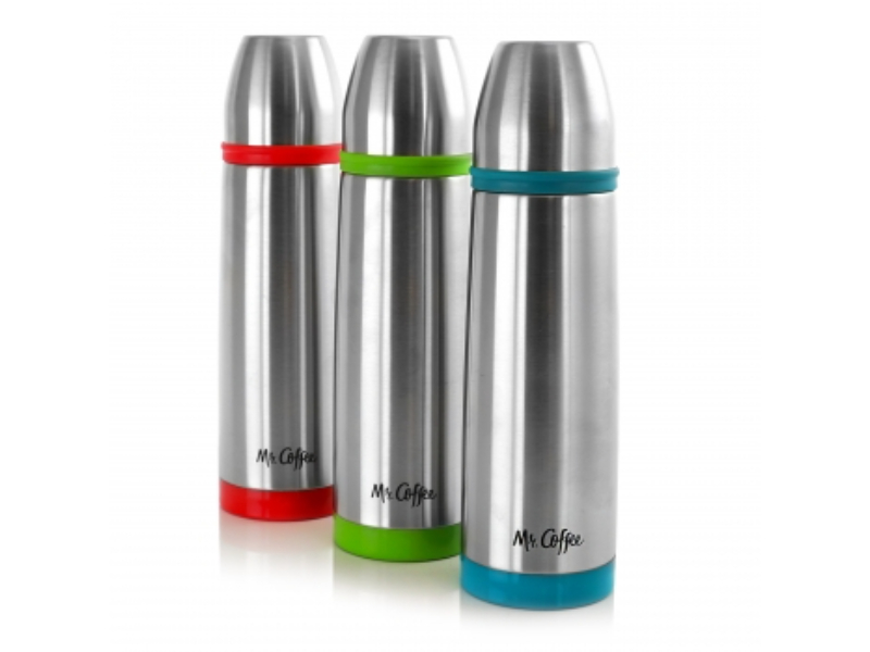Picture of Mr. Coffee 107322.01 27 oz Altona Stainless Steel Thermal Travel Bottles, Assorted Color - 3 Piece