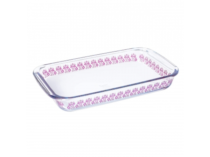 Picture of Spice By Tia Mowry 136564.01 2.3 qt. Spicy Cloves Glass Rectangular Baker