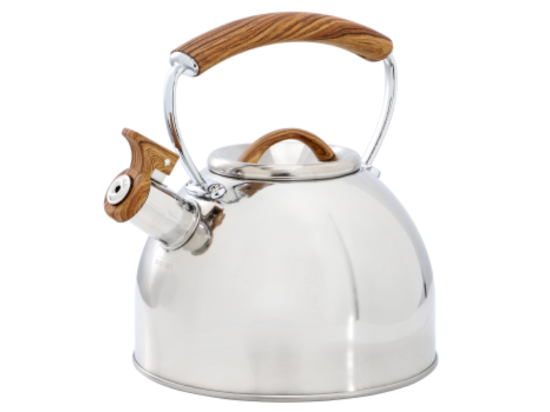 Picture of Mr. Coffee 143795.01 2 qt. Fremont Mirror Polish Stainless Steel Whistling Tea Kettle