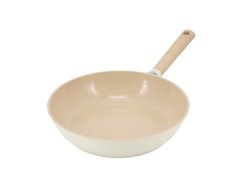 Picture of Gibson Elite 141186.01 10 in. Folkstone Ceramic Nonstick Cast Aluminum Fry Pan&#44; Beige