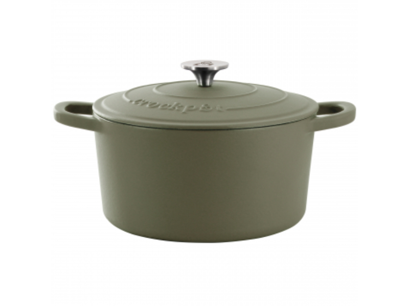 Picture of Crock Pot 138506.02 7 qt. Artisan Enameled Cast Iron Dutch Oven, Matte Green