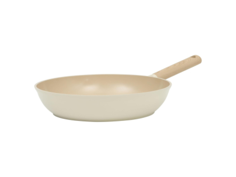 Picture of Gibson Elite 141187.01 12 in. Folkstone Ceramic Nonstick Cast Aluminum Fry Pan&#44; Beige