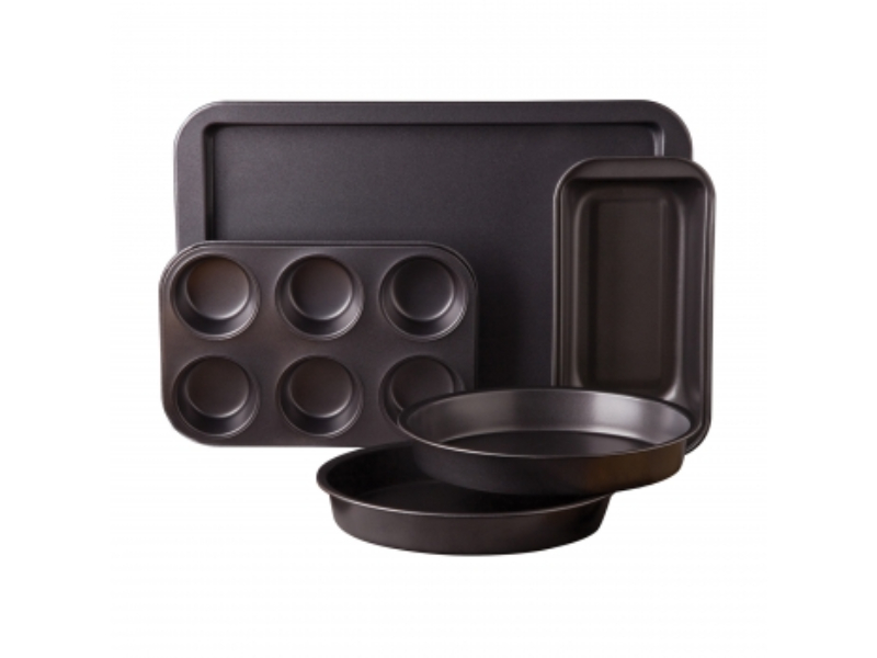 Picture of Sunbeam 127724.05 Love-to-Bake Xylan Nonstick Carbon Steel Bakeware Set - 5 Piece