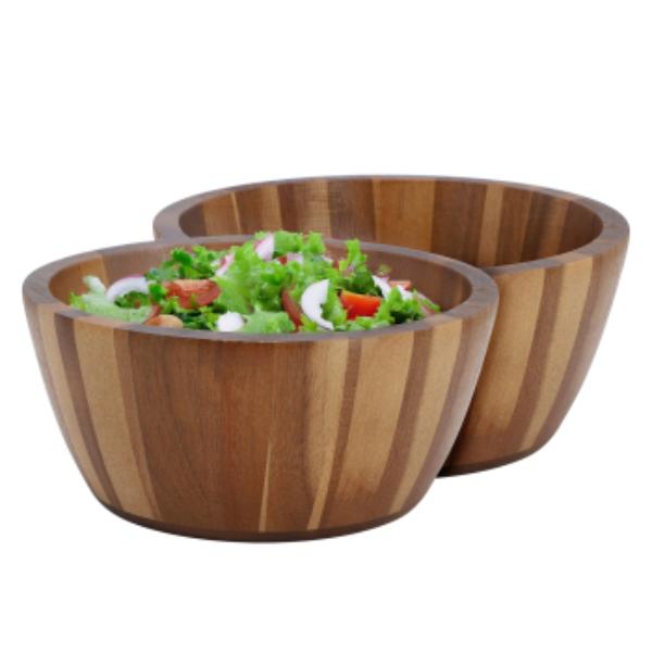 Picture of MegaChef MC-A135 8.5 in. Acacia Wood Salad Bowl Set - 2 Piece