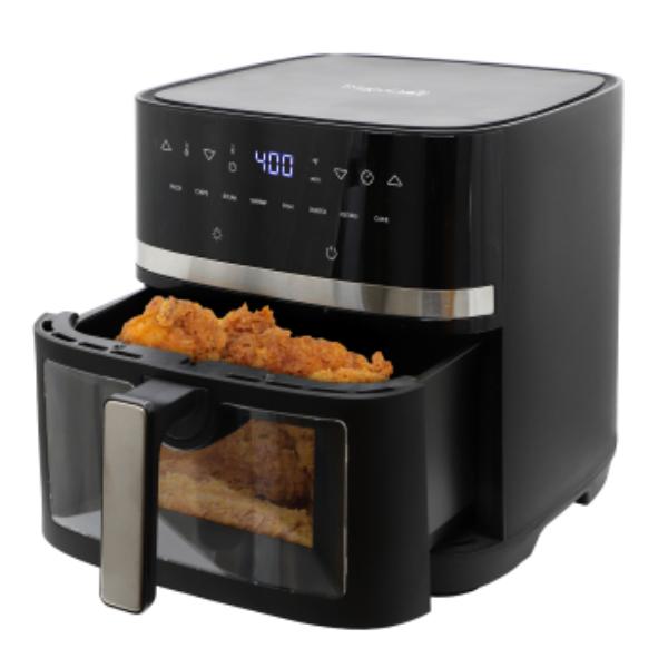 Picture of MegaChef MCAI-8000 8.5 qt. Digital Electric Air Fryer with Transparent Window in Black