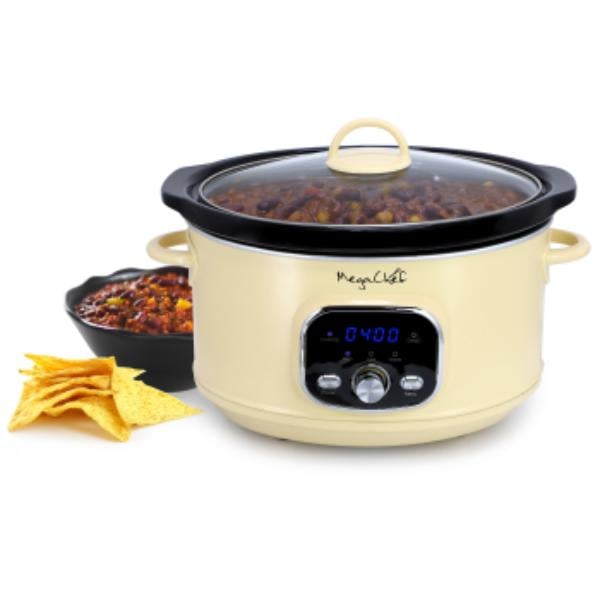 MCSC-350 3.7 qt. Electric Slow Cooker in Ivory