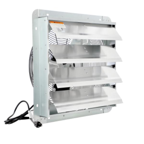 VA-18VT 18 in. Shutter Exhaust Fan with Power Cord