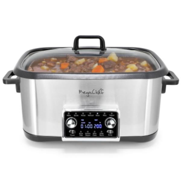 MSV-750 8 qt. 12-in-1 Deluxe Multi Cooker with Sous Vide & Multi-Functions