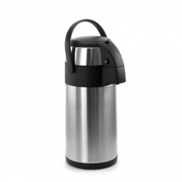 Picture of MegaChef MG-ASUC030 3.17 qt. Stainless Steel Airpot, Hot Water Dispenser for Coffee & Tea