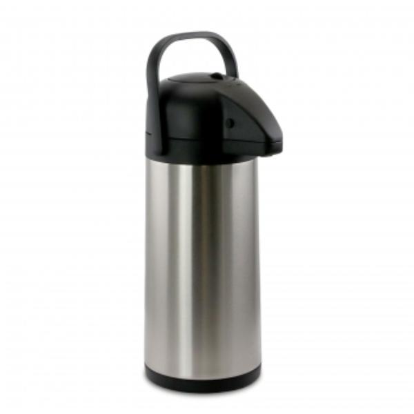 MG-ASUA030 3.17 qt. Stainless Steel Airpot, Hot Water Dispenser for Coffee & Tea