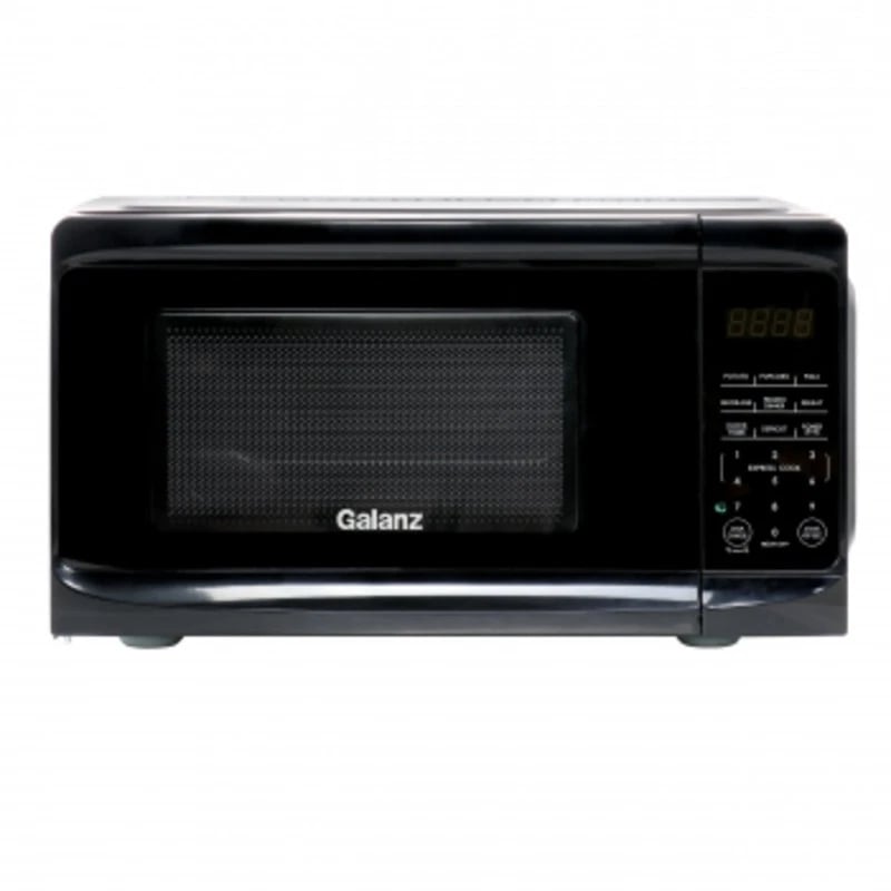 Picture of Galanz GLCMV807BK-07 0.7 cu. ft. 700W Countertop Microwave Oven, Black with One Touch Express Cooking