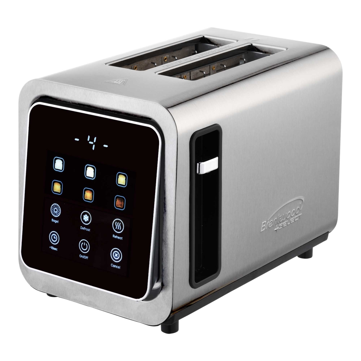 TS-228DS Touch Screen 2-Slice Stainless Steel Digital Toaster with Extra Wide Slots