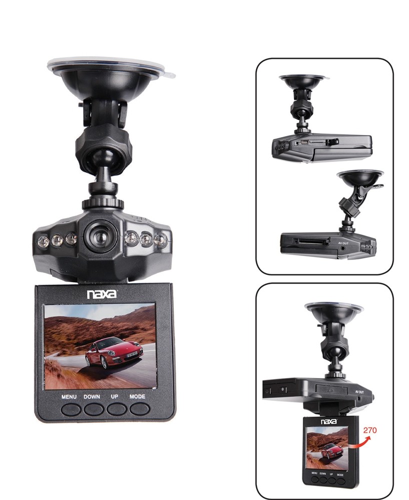 Picture of Naxa NCV-6001 Portable HD Video Dash Camera