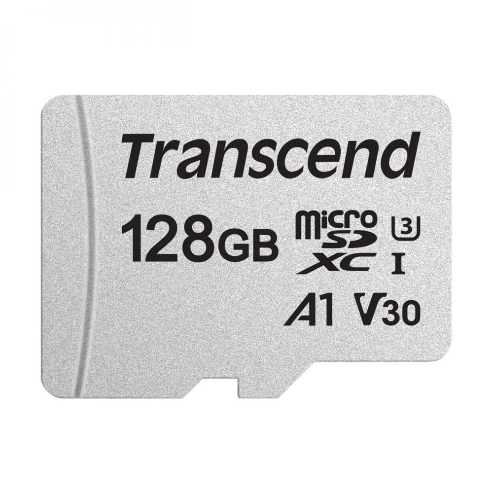 TS128GUSD300S-A 128 GB Micro SDXC UHS-I U3 V30 A1 Class 10 300S Memory Card