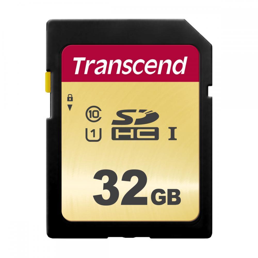 TS32GSDC500S 32 GB 500S SDHC UHS-I Class 10 U1 4K Memory Card