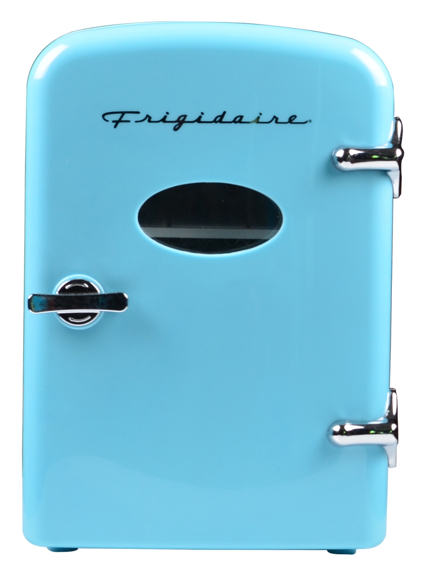 Picture of Frigidaire EFMIS129-BLUE 6-Can Retro Mini Beverage Refrigerator&#44; Blue