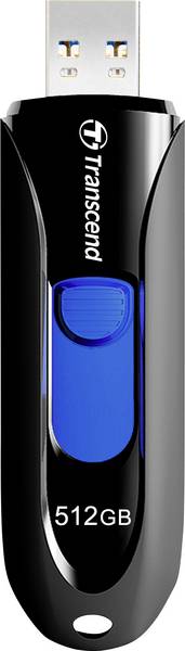 TS512GJF790K 790 USB Stick 512 GB USB 3.2 Gen 2 USB 3.1 Jet Flash Drive, Black & Blue