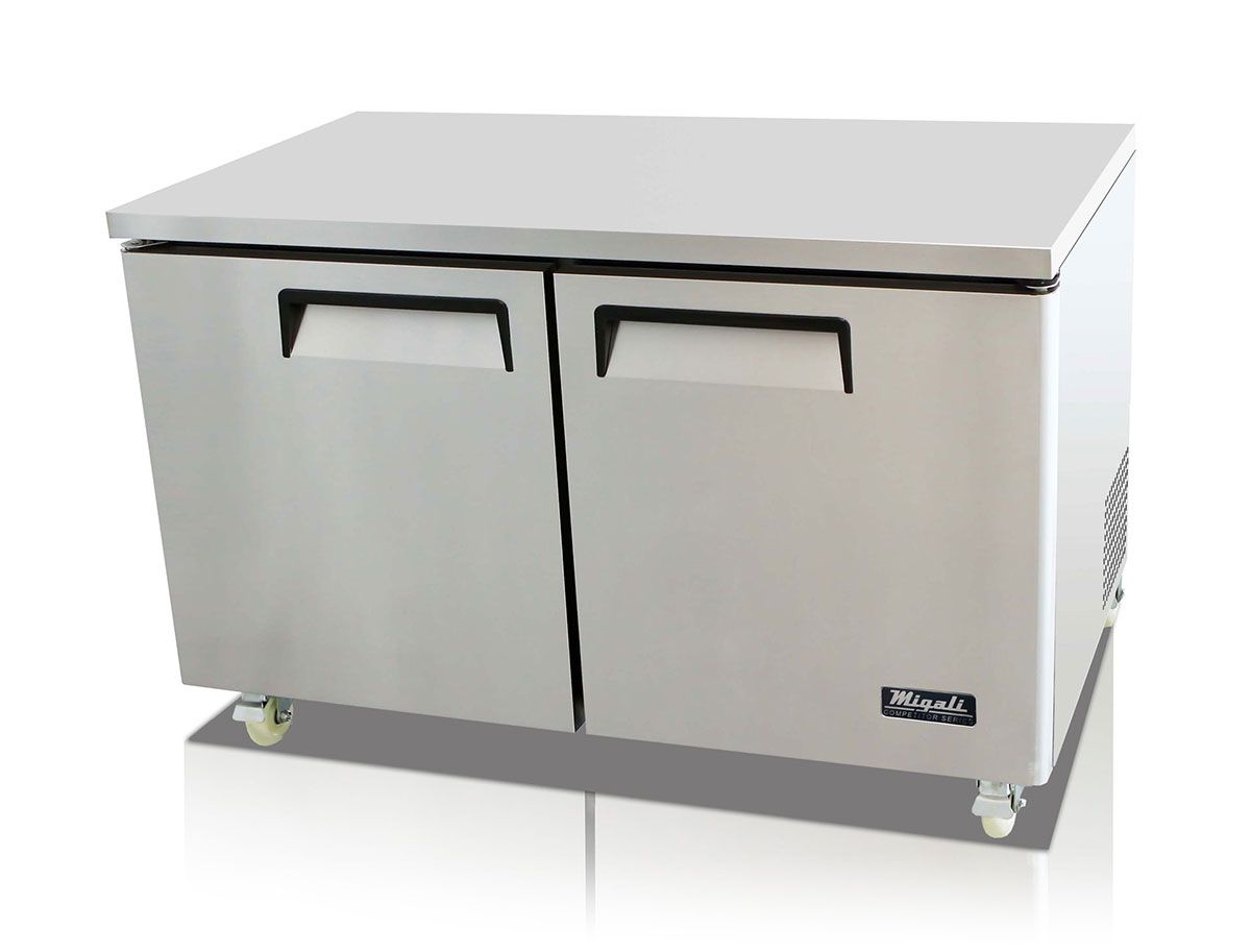 Picture of Migali C-U60F-HC 60.2 in. 18.2 cu. ft. Competitor Series Undercounter Freezer&#44; Stainless Steel & Galvanized Steel