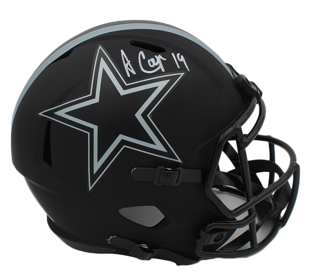 16112 Amari Cooper Signed Dallas Cowboys Speed Full Size Eclipse NFL Helmet -  Radtke Sports