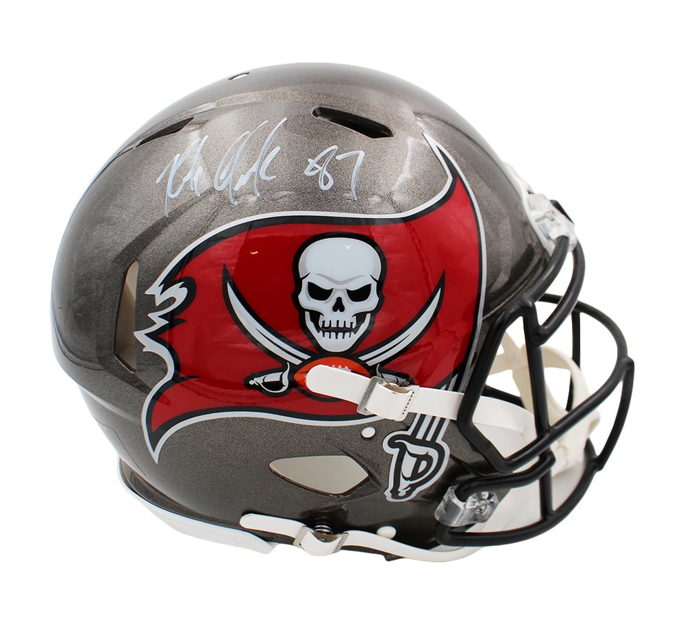 15952 Rob Gronkowski Signed Tampa Bay Buccaneers Speed Authentic NFL Helmet