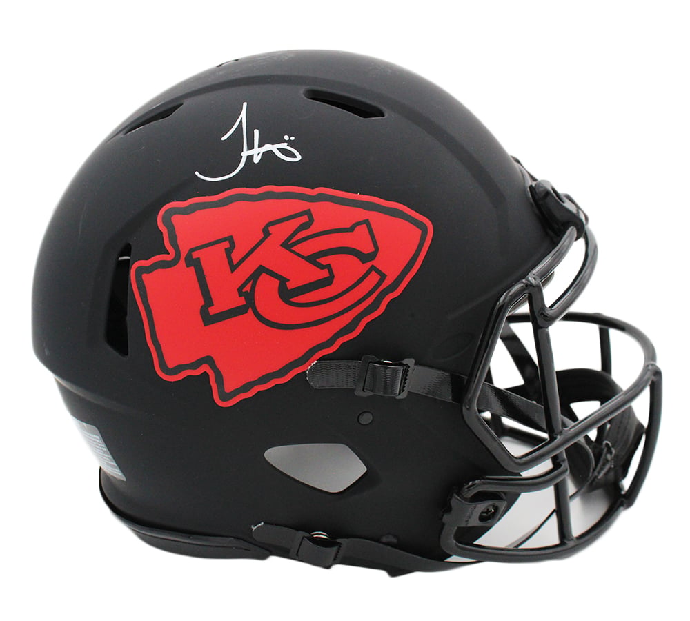 16058 Tyreek Hill Signed Kansas City Chiefs Speed Authentic Eclipse NFL Helmet