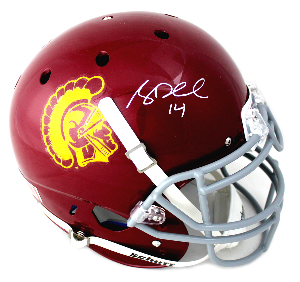 10393 Sam Darnold Signed USC Trojans Schutt Authentic NCAA Helmet