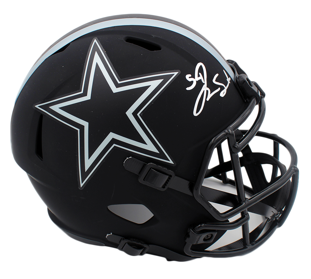 15897 Jaylon Smith Signed Dallas Cowboys Speed Full Size Eclipse NFL Helmet -  Radtke Sports