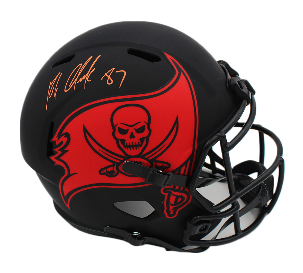 15949 Rob Gronkowski Signed Tampa Bay Buccaneers Speed Full Size Eclipse NFL Helmet