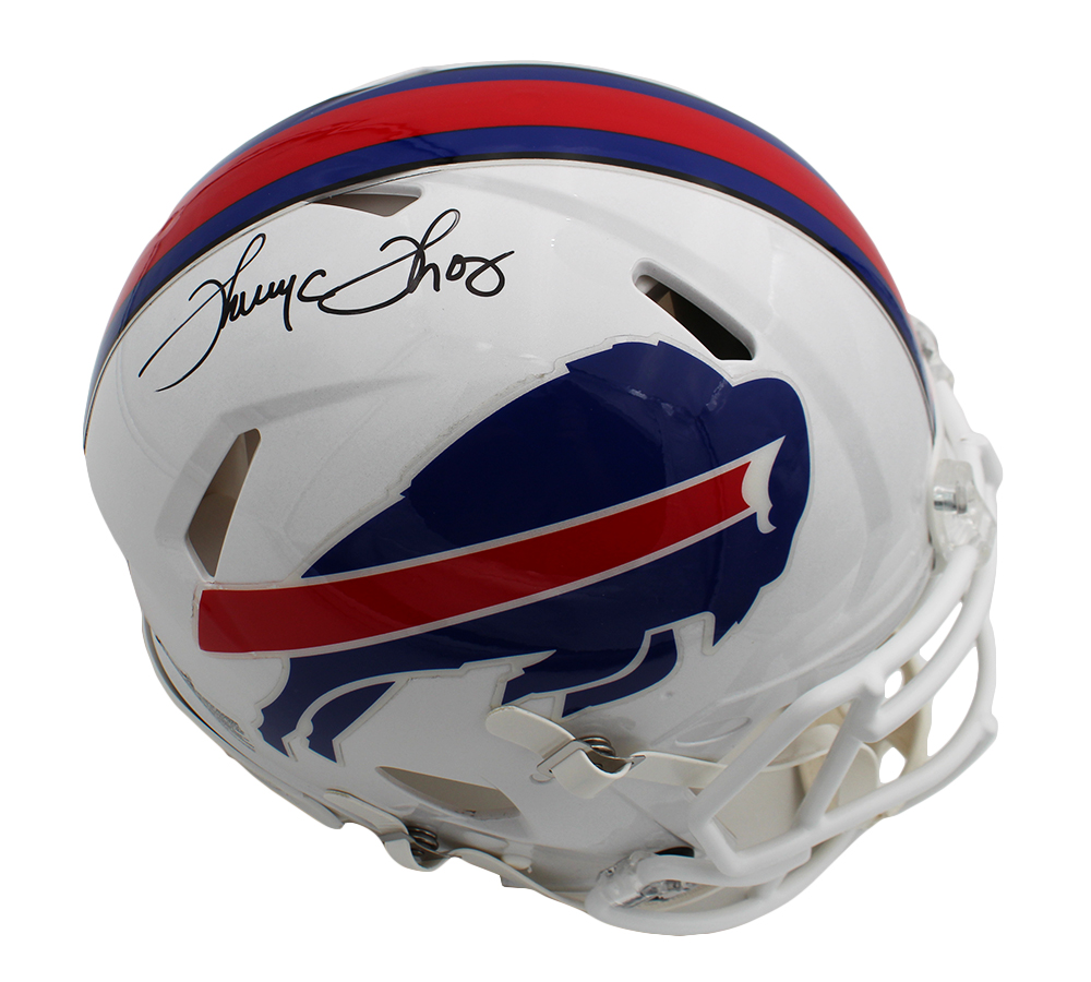 14124 Thurman Thomas Signed Buffalo Bills Speed Authentic NFL Helmet