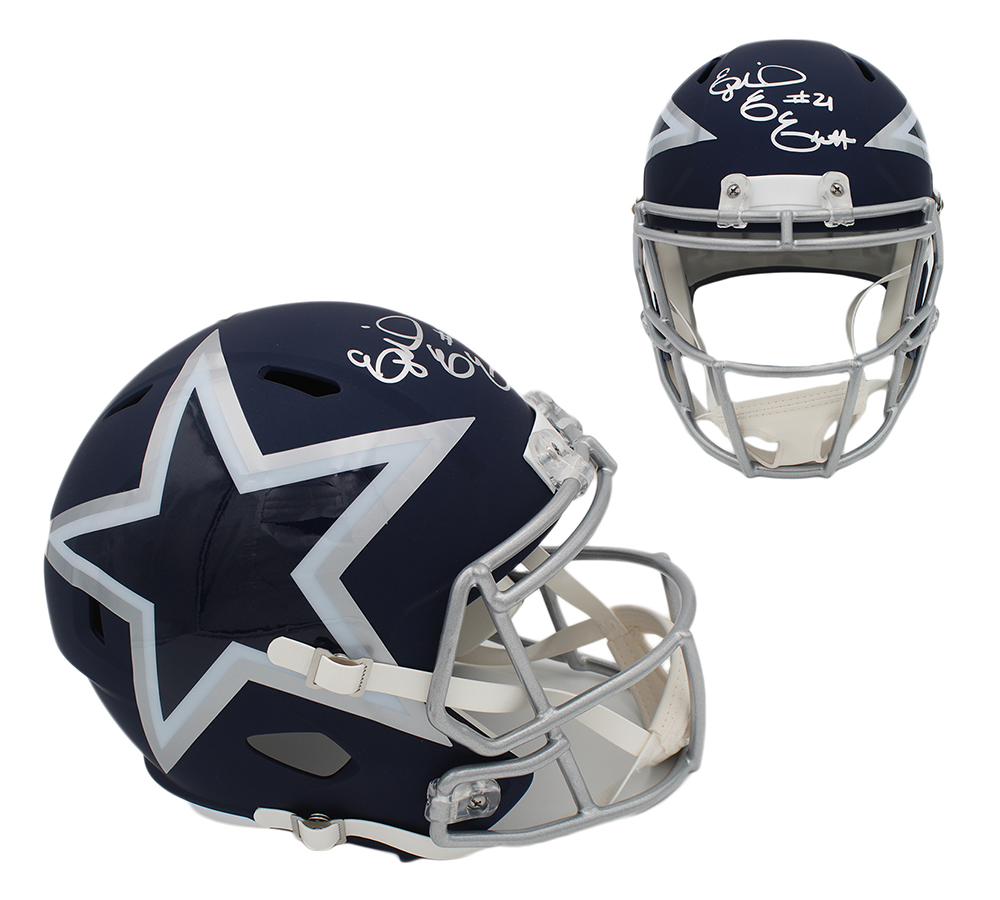 15786 Ezekiel Elliott Signed Dallas Cowboys Speed Full Size AMP NFL Helmet -  Radtke Sports