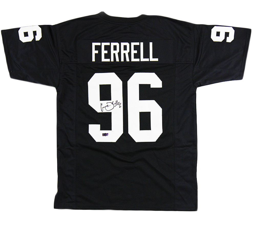 Picture of Radtke Sports 13393 Clelin Ferrell Signed Oakland Custom Jersey&#44; Black