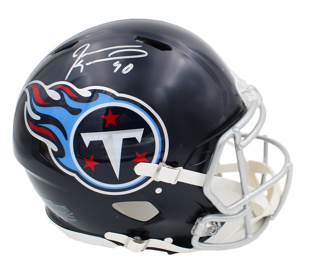 17897 Jevon Kearse Signed Tennessee Titans Speed Authentic NFL Helmet